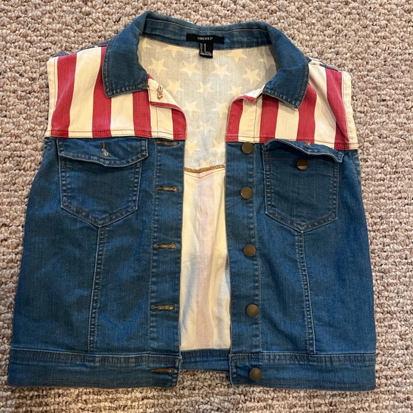 American Flag Vest - Picture 2 of 3